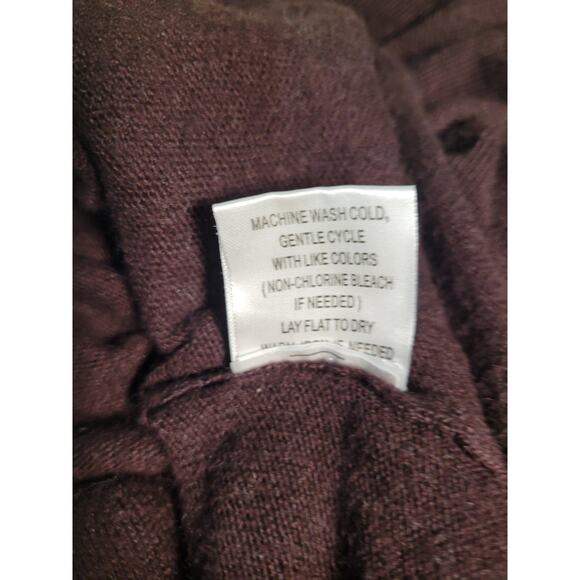 SWEETSALT Brown Rabbit Hair Blend Knit Long Sleeve Dress Sz Medium Modest Church - Picture 9 of 9